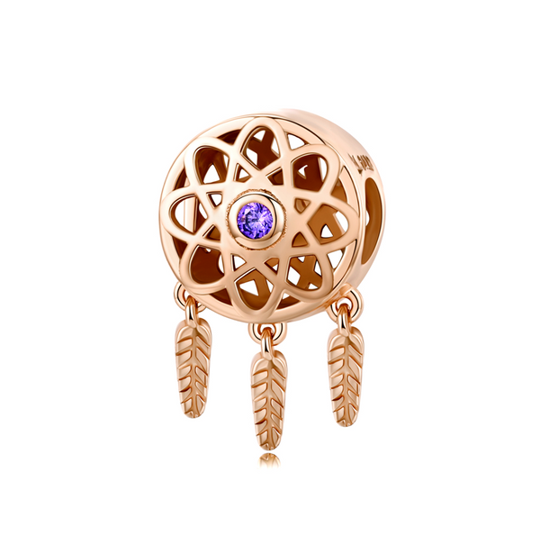 Shops Dream Catcher Earrings Rose 925