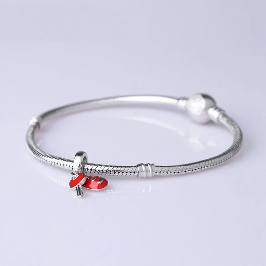 Enamel Car Keys Dangle Charm Silver fit Charm Bracelet Enamel Car Keys Dangle Charm Silver fit Charm Bracelet