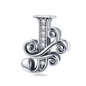 Letter J Initial Alphabet Charm