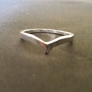 Chevron Ring - Wishbone Ring