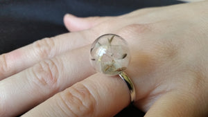 Real Dandelion Ring