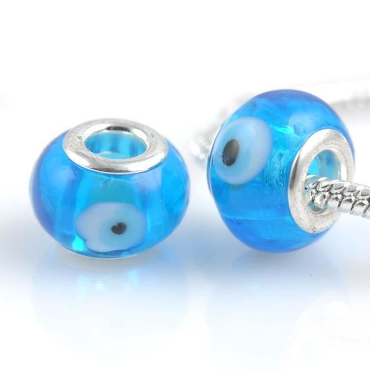 GW Distanziatore Gomma Stopper Bead in Argento Sterling 925 2 Pezzi per Braccialetti Pandora/Stile Europeo (Fiore d'Argento GW Distanziatore Gomma Stopper Bead in Argento Sterling 925 2 Pezzi per Braccialetti Pandora/Stile Europeo (Fiore d'Argento