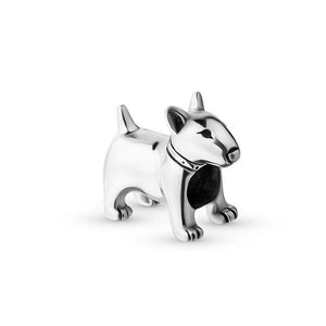 Bull Terrier Charm 925 Sterling Silver